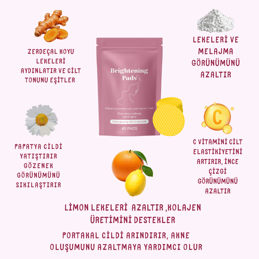 Aydınlatıcı Yüz Pedleri
